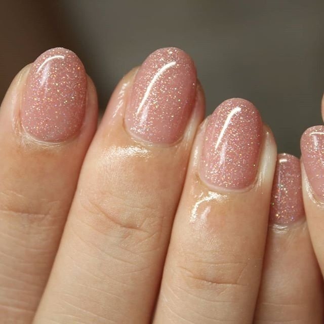 秋 オールシーズン シンプル ラメ ワンカラー Nail Rossoのネイルデザイン No ネイルブック