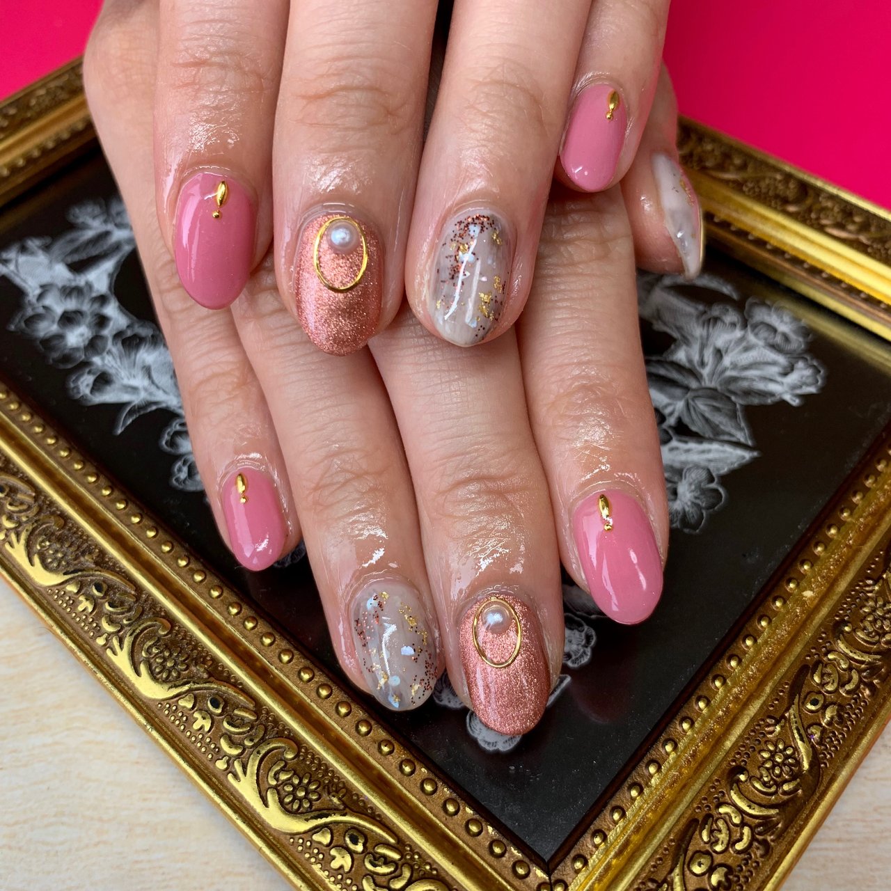 秋 冬 ホワイト ピンク S Nailのネイルデザイン No ネイルブック