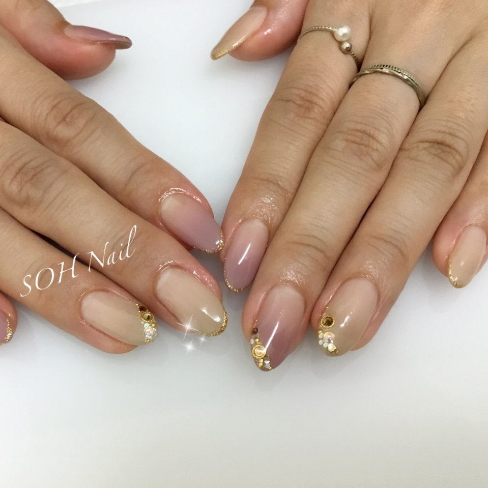 秋 冬 オールシーズン ハンド グラデーション Ora Nail 旧soh Nail のネイルデザイン No ネイルブック