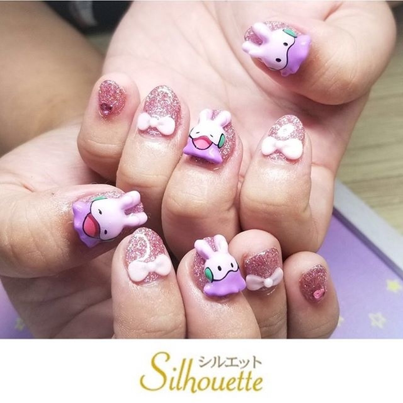 痛ネイル - ネイルサロン シルエットのネイルデザイン[No.4643788