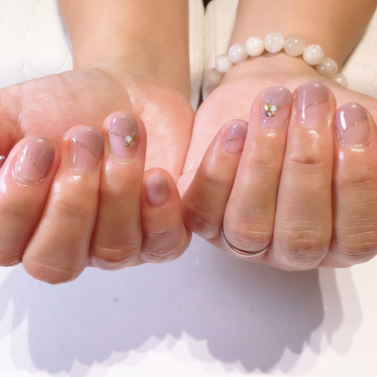 オールシーズン ハンド Nail Lani 練馬ネイルサロン 上品大人ネイル初ネイルのネイルデザイン No 4648537 ネイルブック