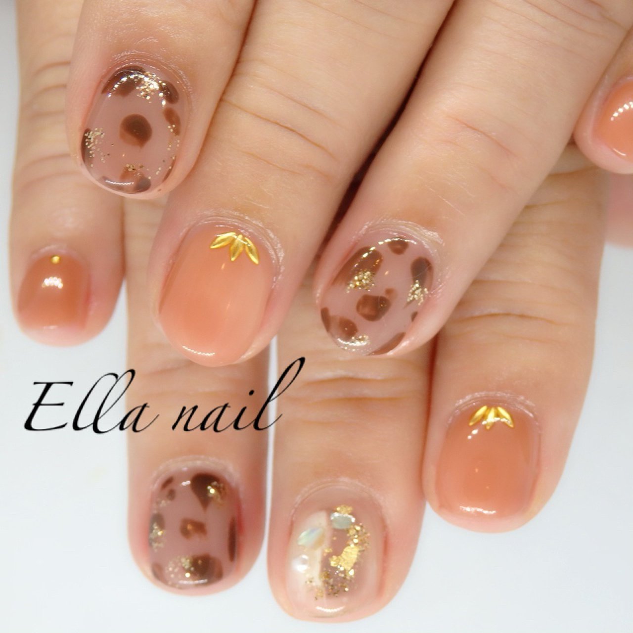 秋 ハンド Ellanailのネイルデザイン No ネイルブック