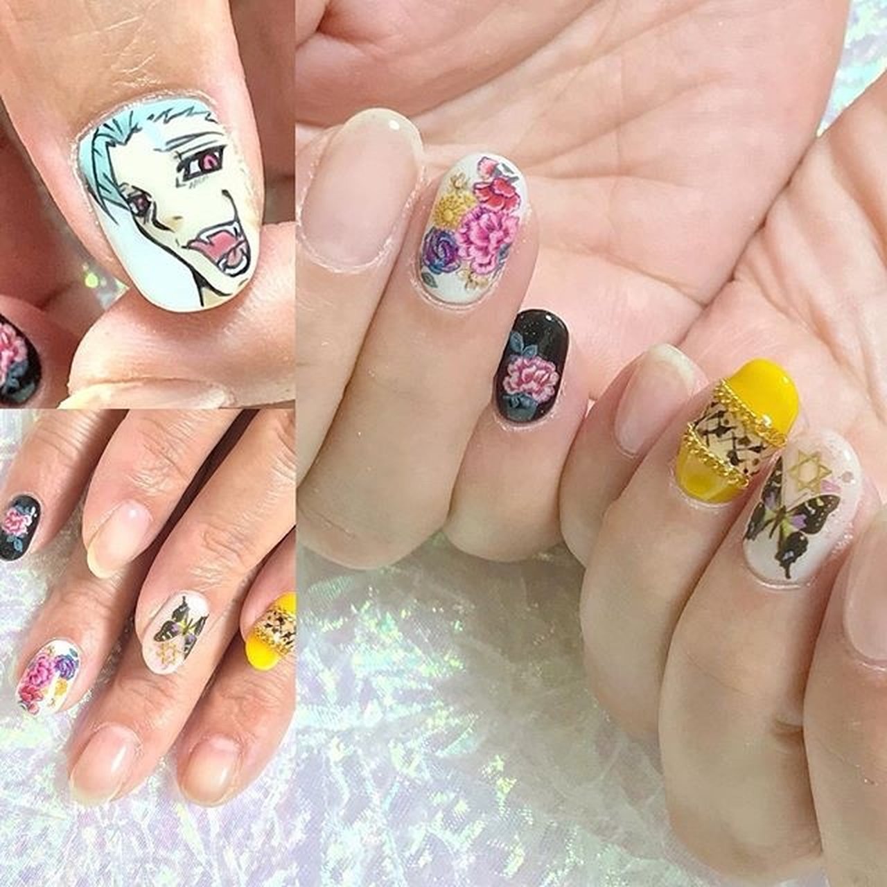 オールシーズン ライブ ハロウィン クリスマス ハンド Kyara Nailのネイルデザイン No ネイルブック