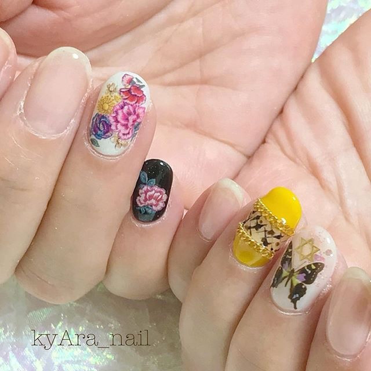 オールシーズン ライブ ハロウィン クリスマス ハンド Kyara Nailのネイルデザイン No ネイルブック