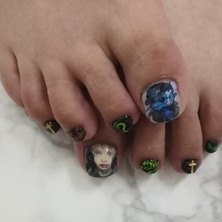 人気順 フット スティッチのネイルデザイン ネイルブック