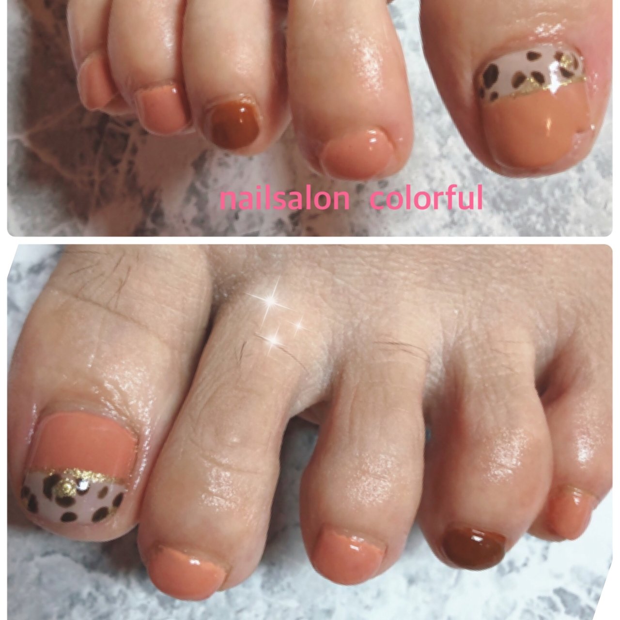 フット お客様 修学院nailsalon Colorfulのネイルデザイン No ネイルブック