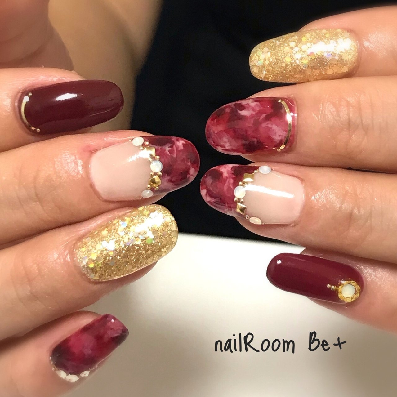 秋 冬 ハンド ワンカラー べっ甲 大森 Nailroom Be のネイルデザイン No ネイルブック