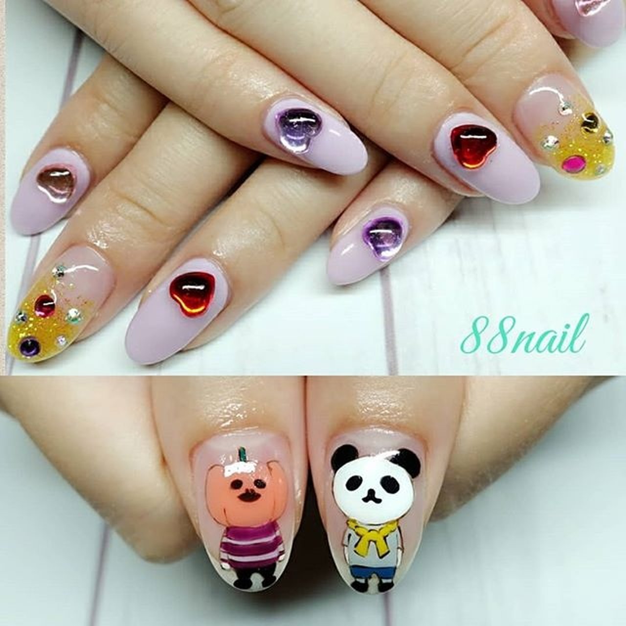 オールシーズン ライブ パーティー ハンド ラメ nailのネイルデザイン No ネイルブック