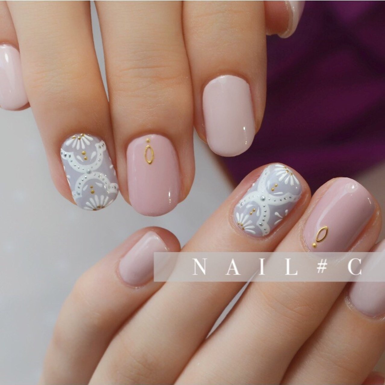 ハンド シンプル ワンカラー ショート パステル Nail Cのネイルデザイン No ネイルブック