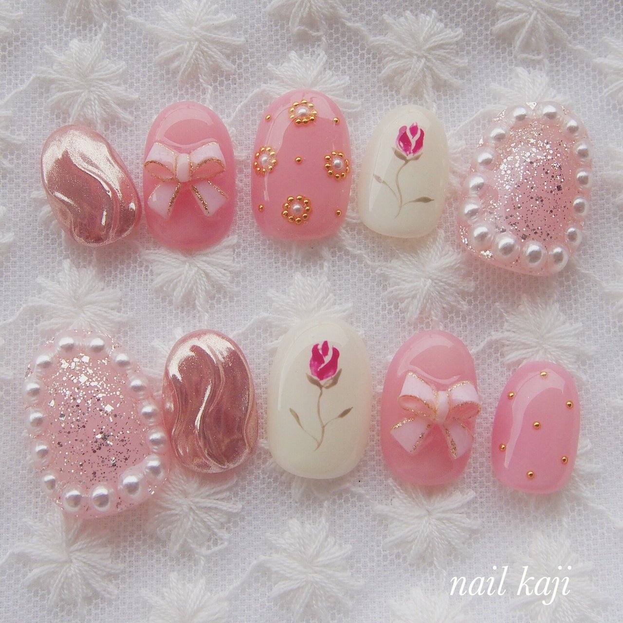 秋 冬 オールシーズン パーティー ハンド Nail Kajiのネイルデザイン No ネイルブック