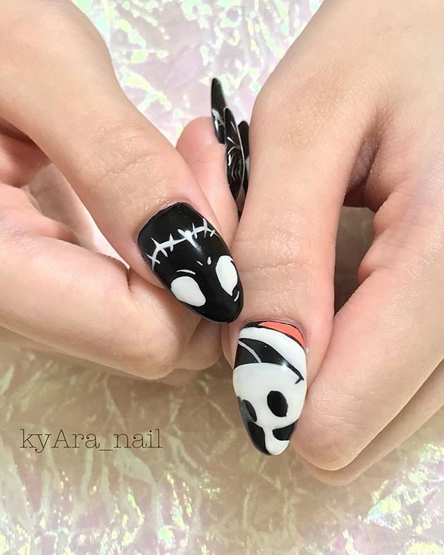 秋 ライブ ハロウィン クリスマス ハンド Kyara Nailのネイルデザイン No ネイルブック