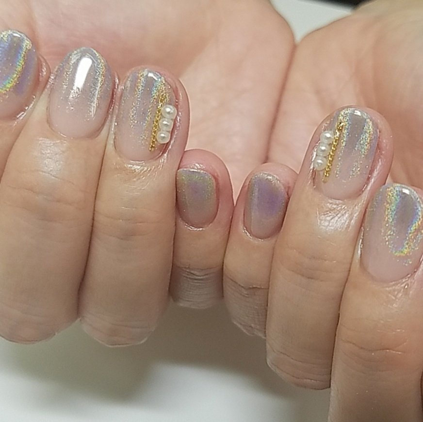 オールシーズン ライブ オフィス 女子会 ハンド Risa 稲毛coconail のネイルデザイン No ネイルブック
