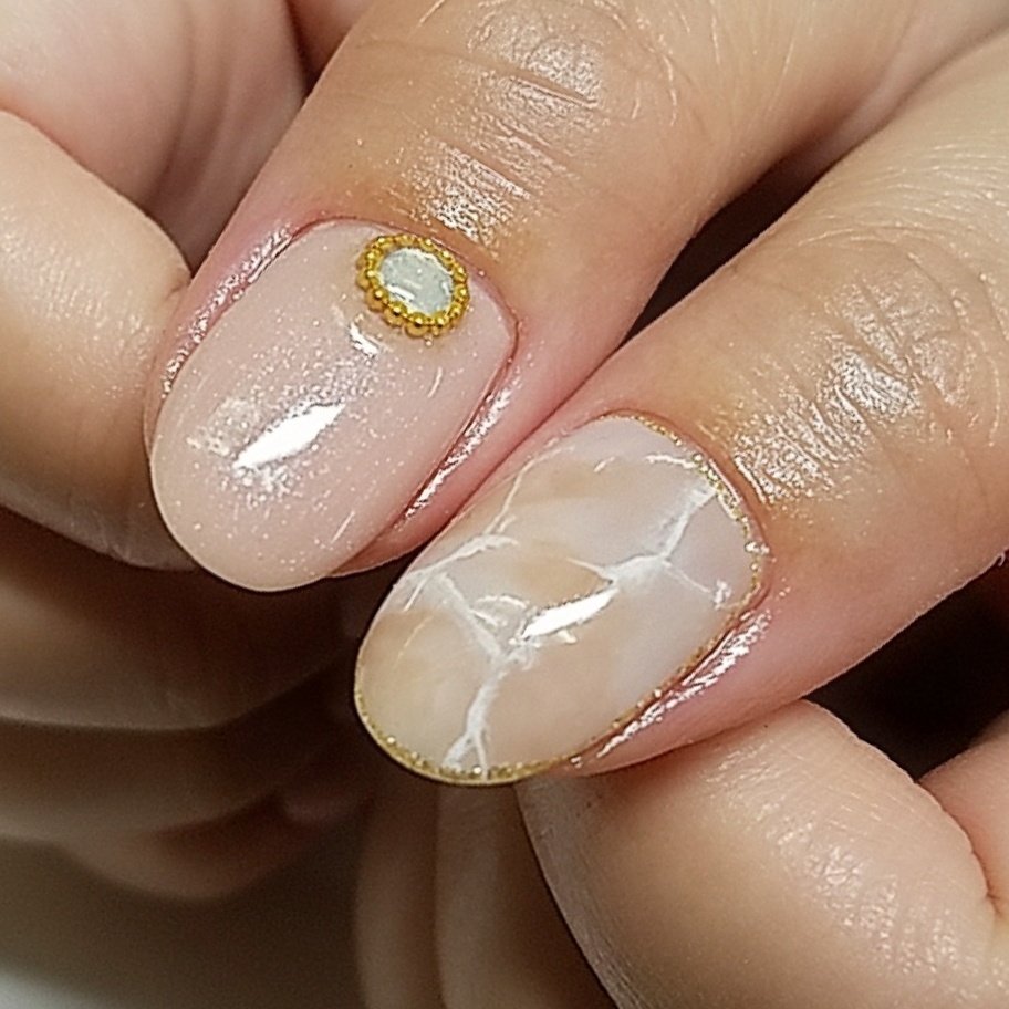 秋 オールシーズン オフィス デート ハンド Risa 稲毛coconail のネイルデザイン No ネイルブック