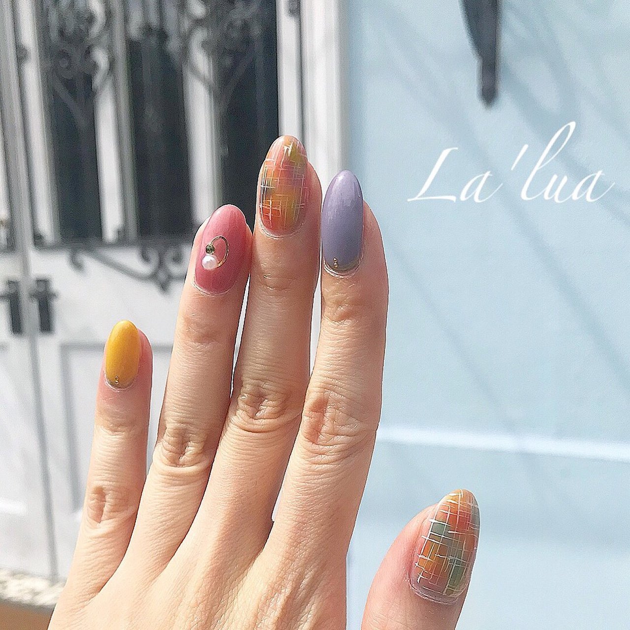 秋 オールシーズン デート 女子会 ハンド La Lua ラルア のネイルデザイン No ネイルブック