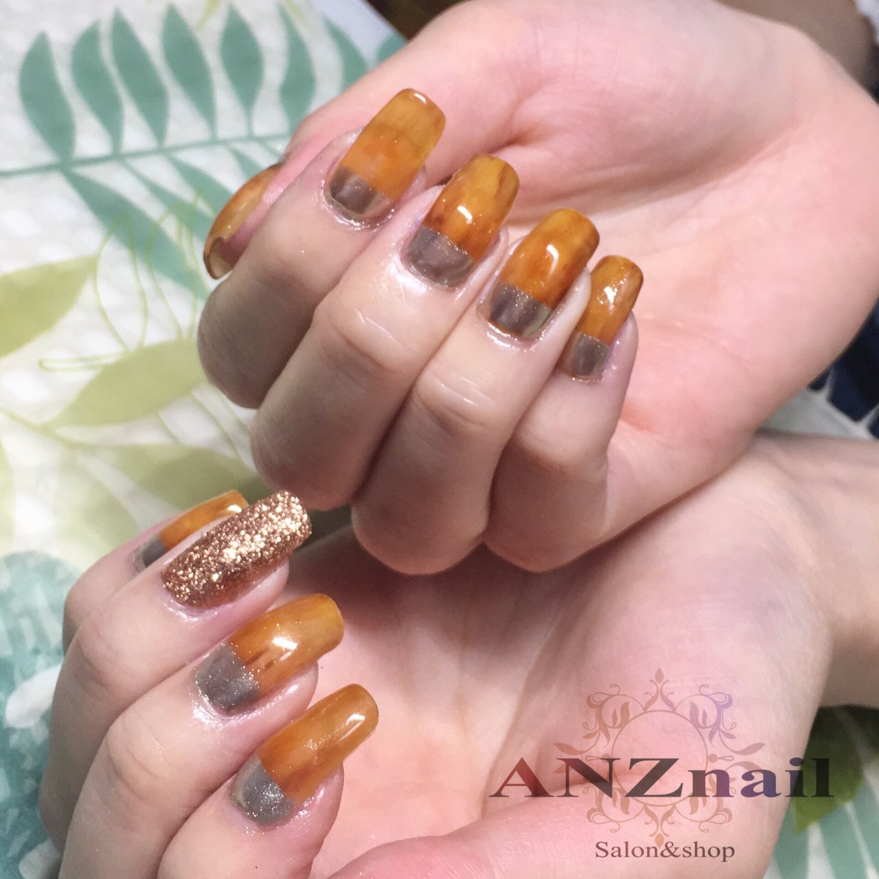 秋 冬 ハロウィン ハンド フレンチ Anznail 旭川市ネイルサロン ネイリストあんず のネイルデザイン No ネイルブック