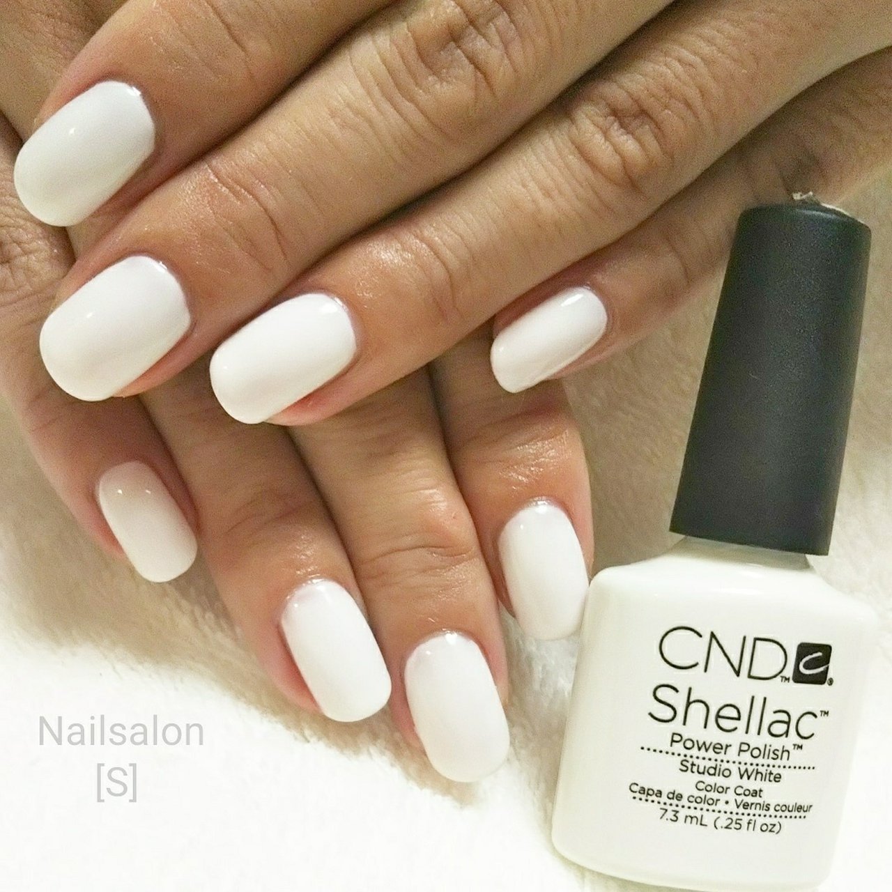 オールシーズン ハンド シンプル ワンカラー ミディアム シェラックネイル専門店 S のネイルデザイン No ネイルブック