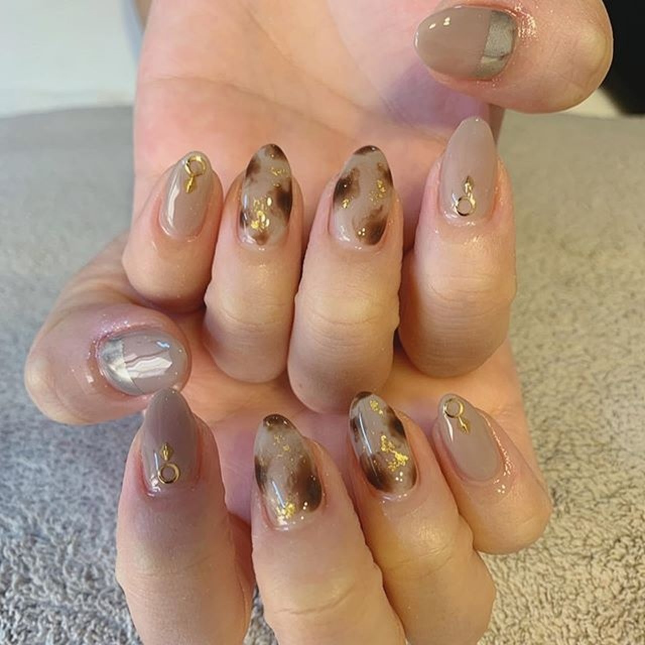 秋 冬 オフィス デート ハンド Cureのネイルデザイン No ネイルブック