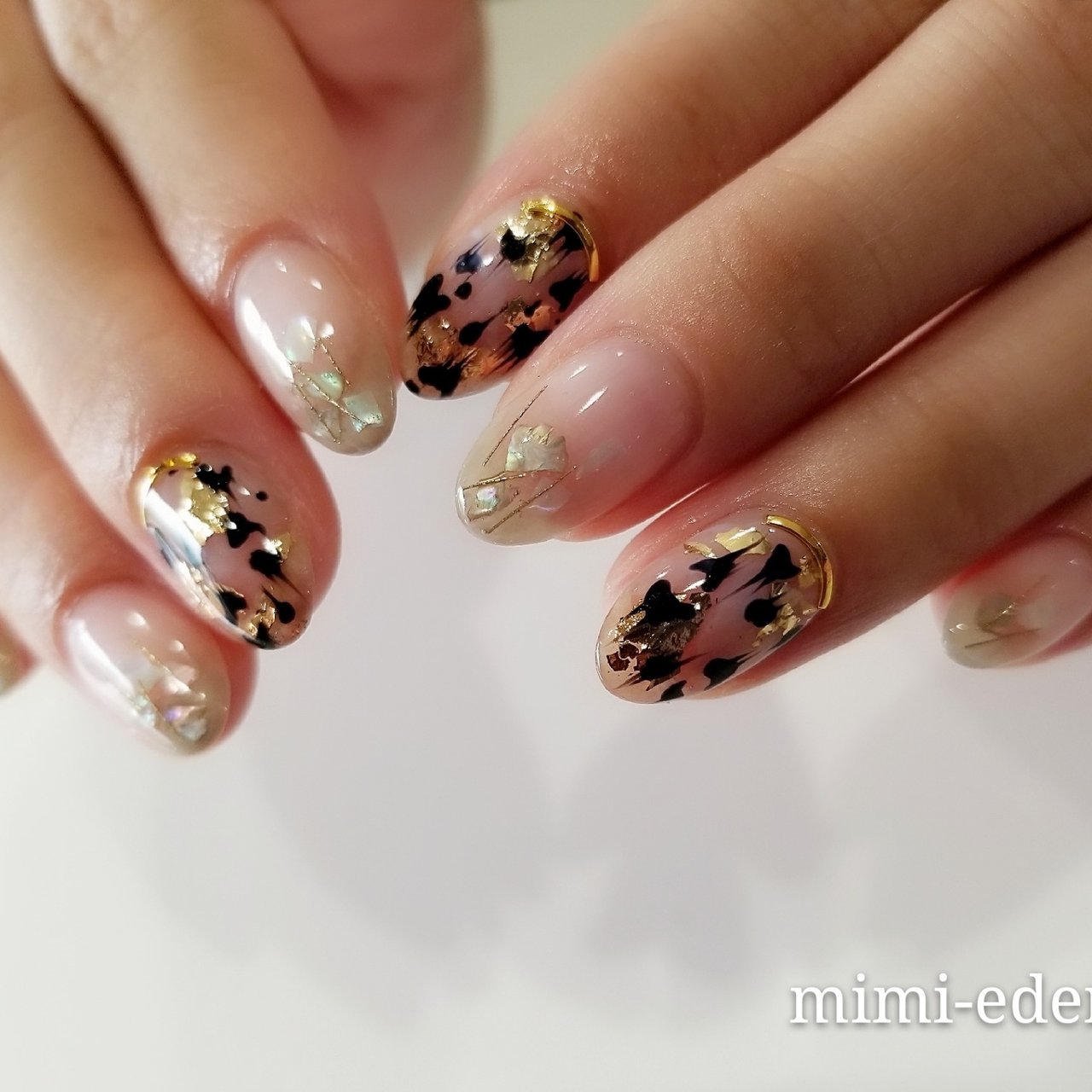 秋 旅行 デート 女子会 ハンド Nail Mimiedenのネイルデザイン No ネイルブック