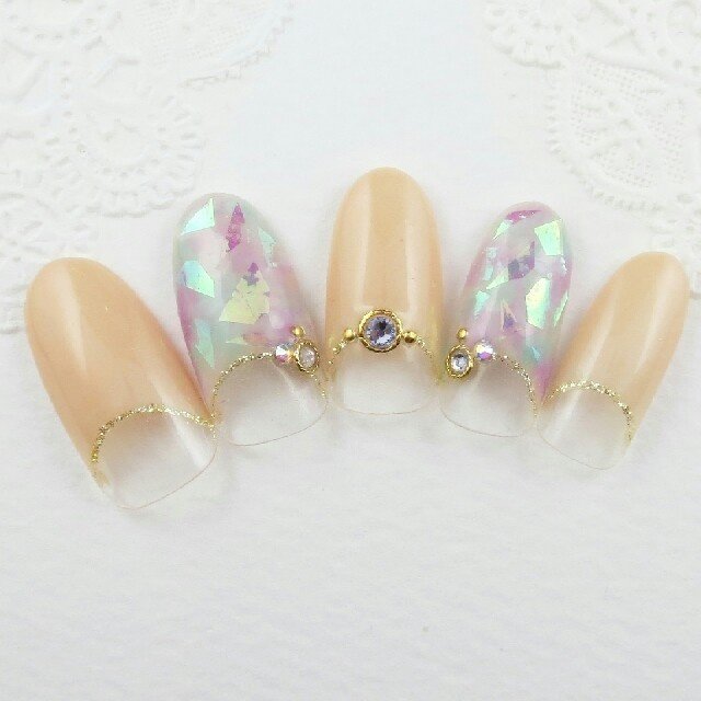 春 夏 秋 冬 オフィス クイーンズネイルのネイルデザイン No ネイルブック