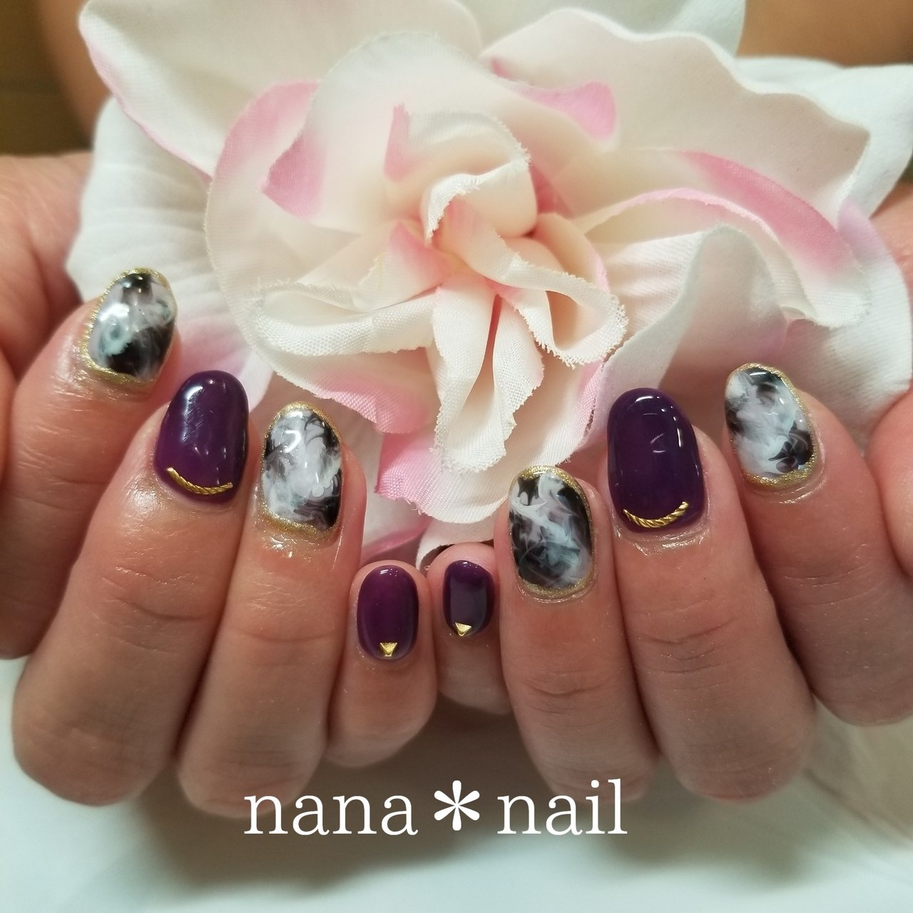 秋 パーティー デート 女子会 ハンド Nana Nailのネイルデザイン No ネイルブック