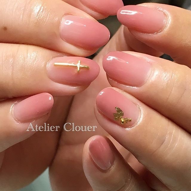 秋 冬 オールシーズン オフィス ハンド アトリエクルエ Atelierclouerのネイルデザイン No ネイルブック