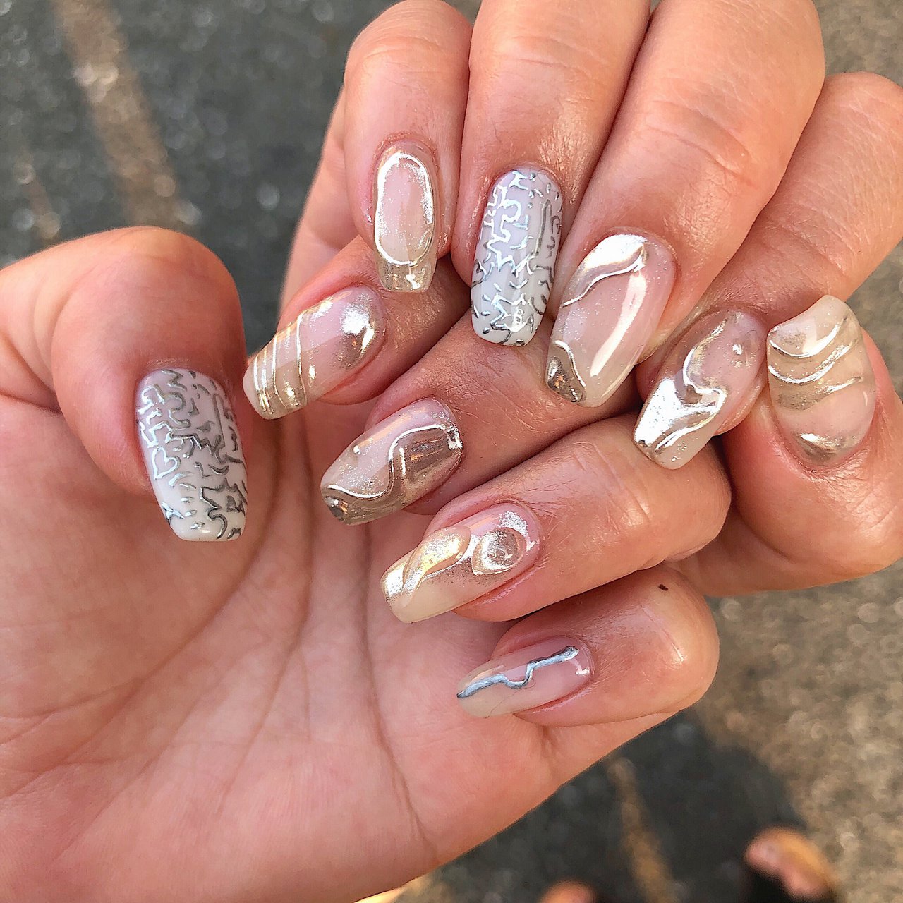 夏 オールシーズン ライブ ハンド キャラクター S 223のネイルデザイン No ネイルブック