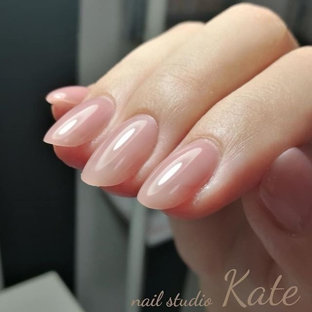 オールシーズン ハンド ワンカラー ミディアム ピンク イケコのネイルデザイン No ネイルブック