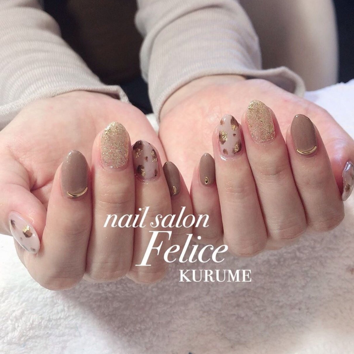 秋 冬 旅行 女子会 ハンド Nailsalonfeliceのネイルデザイン No ネイルブック