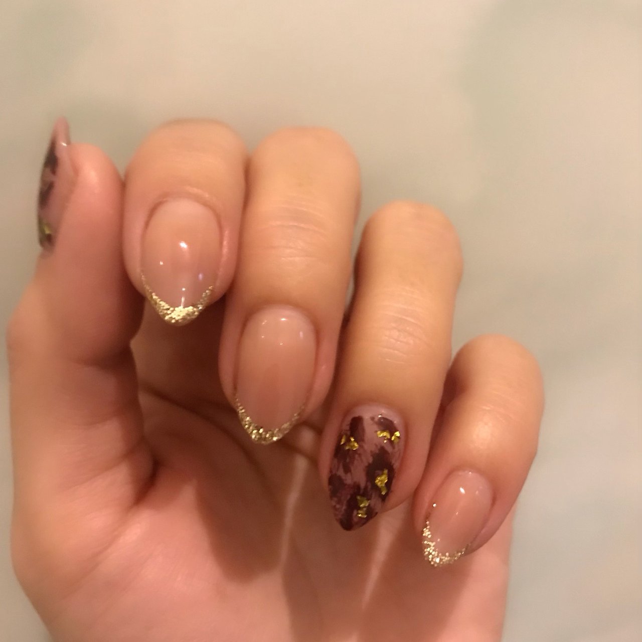 秋 セルフネイル Miu09のネイルデザイン No ネイルブック