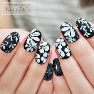 白黒ネイルのネイルデザイン 14ページ目 ネイルブック