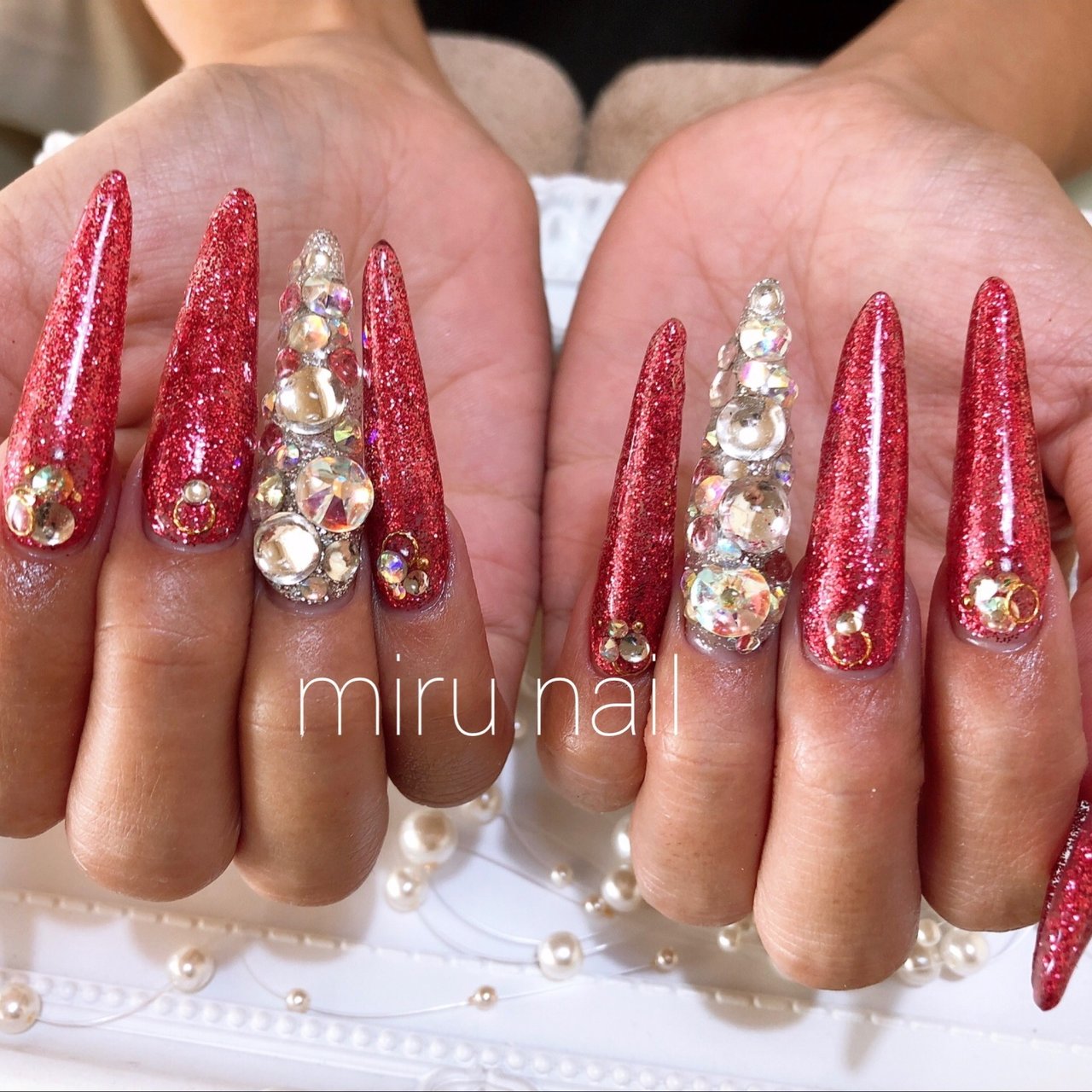 ハンド スカルプチュア Miru Nailのネイルデザイン No ネイルブック