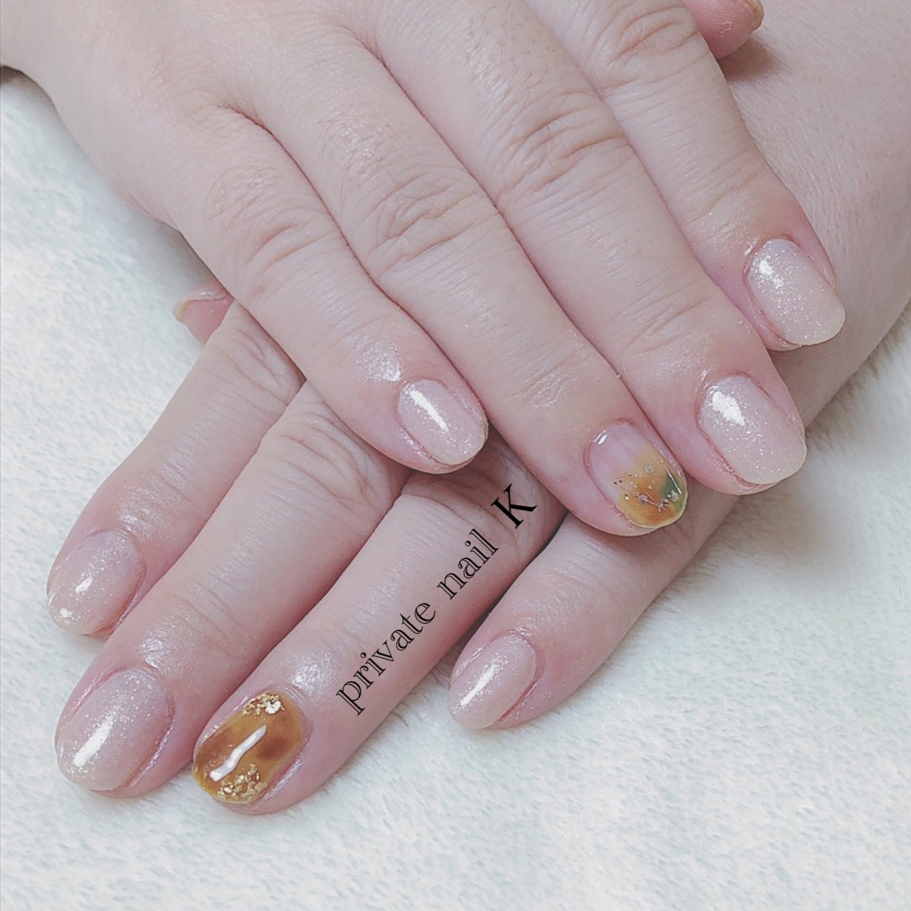 秋 冬 オールシーズン ハンド ワンカラー Nailkのネイルデザイン No ネイルブック