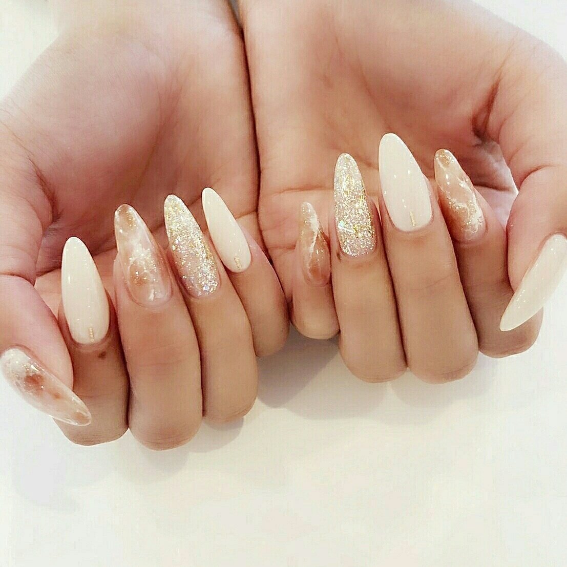 秋 冬 オフィス 女子会 ハンド Naildoubleのネイルデザイン No ネイルブック