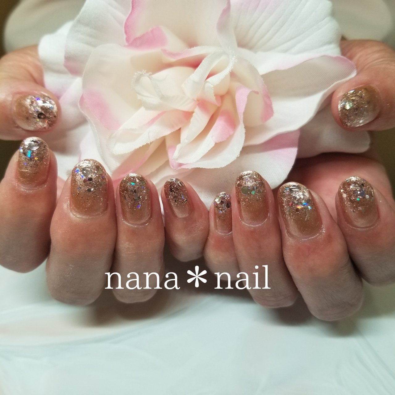 ブライダル パーティー デート 女子会 ハンド Nana Nailのネイルデザイン No ネイルブック