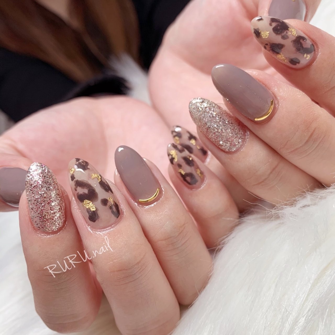 秋 冬 オールシーズン 成人式 ハンド Ruru Nail のネイルデザイン No ネイルブック