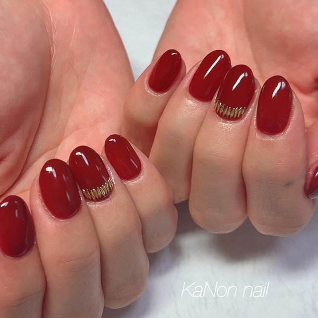 秋 冬 オールシーズン 女子会 ハンド Kanon Nailのネイルデザイン No ネイルブック