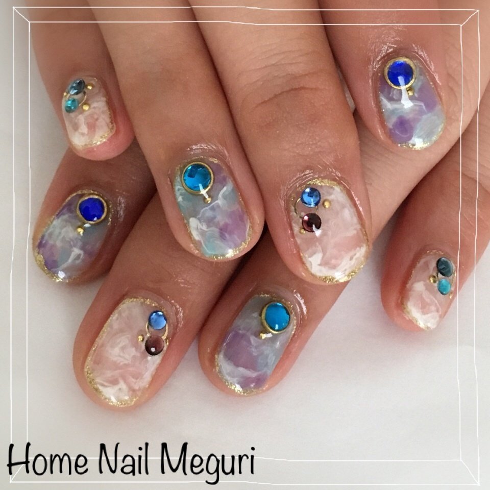 Home Nail Meguriのネイルデザイン No ネイルブック