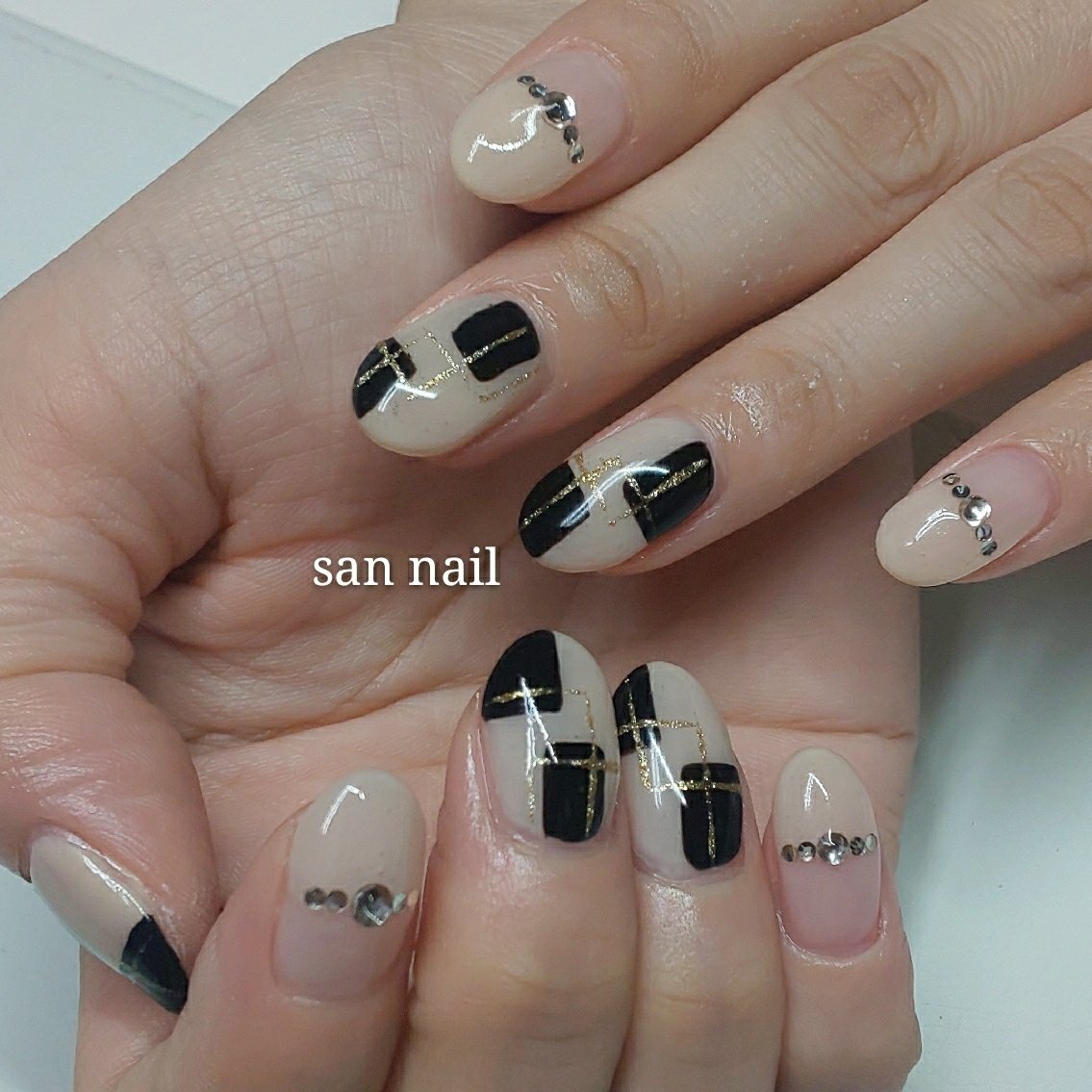 秋 冬 オールシーズン 女子会 ハンド San Nailのネイルデザイン No ネイルブック