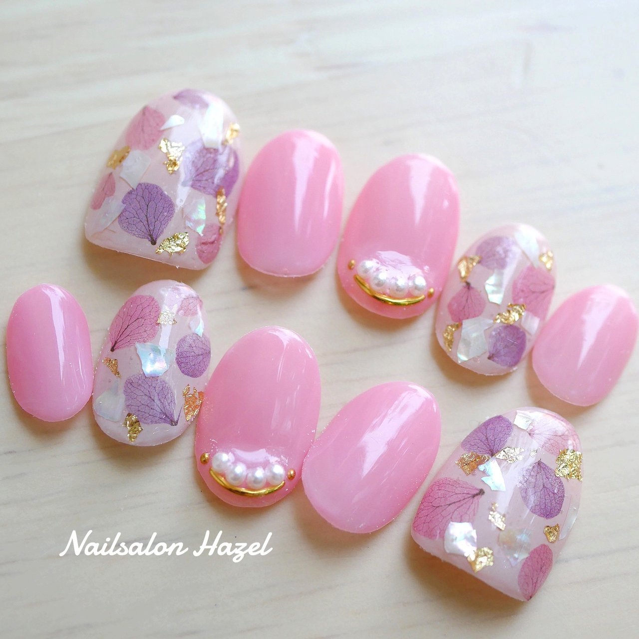 春 夏 ブライダル デート ハンド Nailsalon Hazelのネイルデザイン No ネイルブック