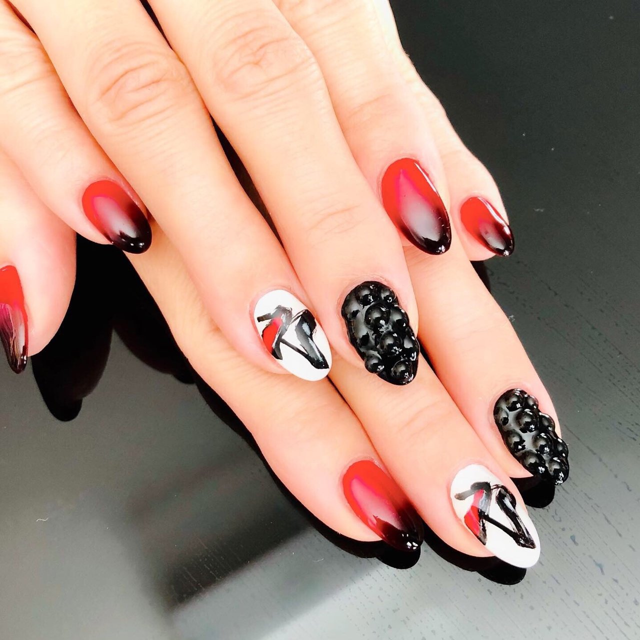 オールシーズン 女子会 ハンド ワンカラー ホワイト Mika K のネイルデザイン No ネイルブック