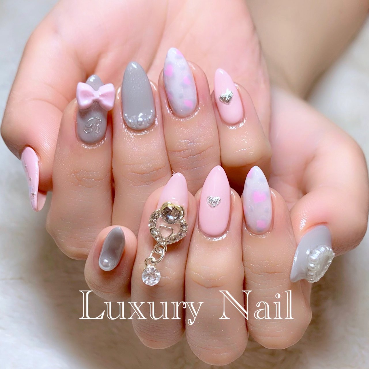 秋/冬/バレンタイン/デート/ハンド - ちいやんのネイルデザイン[No  