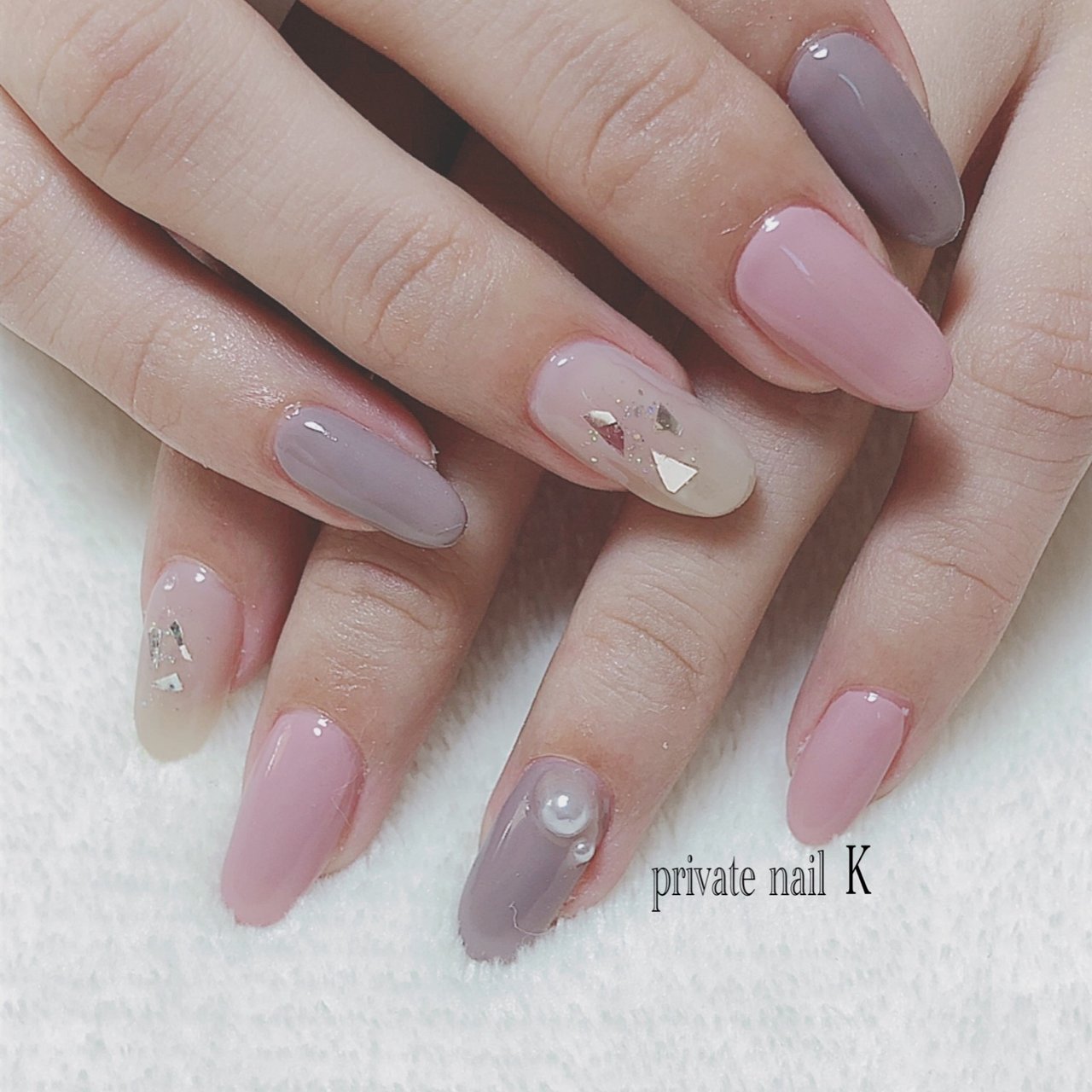 オールシーズン オフィス デート 女子会 ハンド Nailkのネイルデザイン No ネイルブック