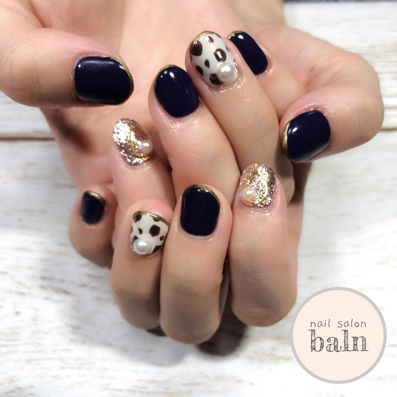 秋 冬 オフィス 女子会 ハンド Nail Salon Balnのネイルデザイン No ネイルブック