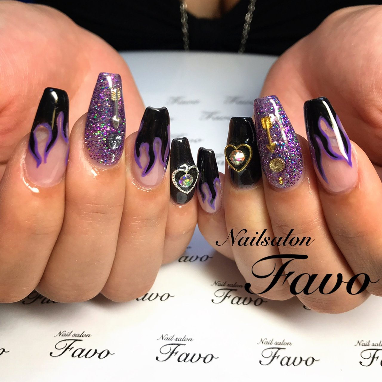 オールシーズン ハロウィン パーティー 女子会 ハンド Kotochiya Nail Favoのネイルデザイン No ネイルブック