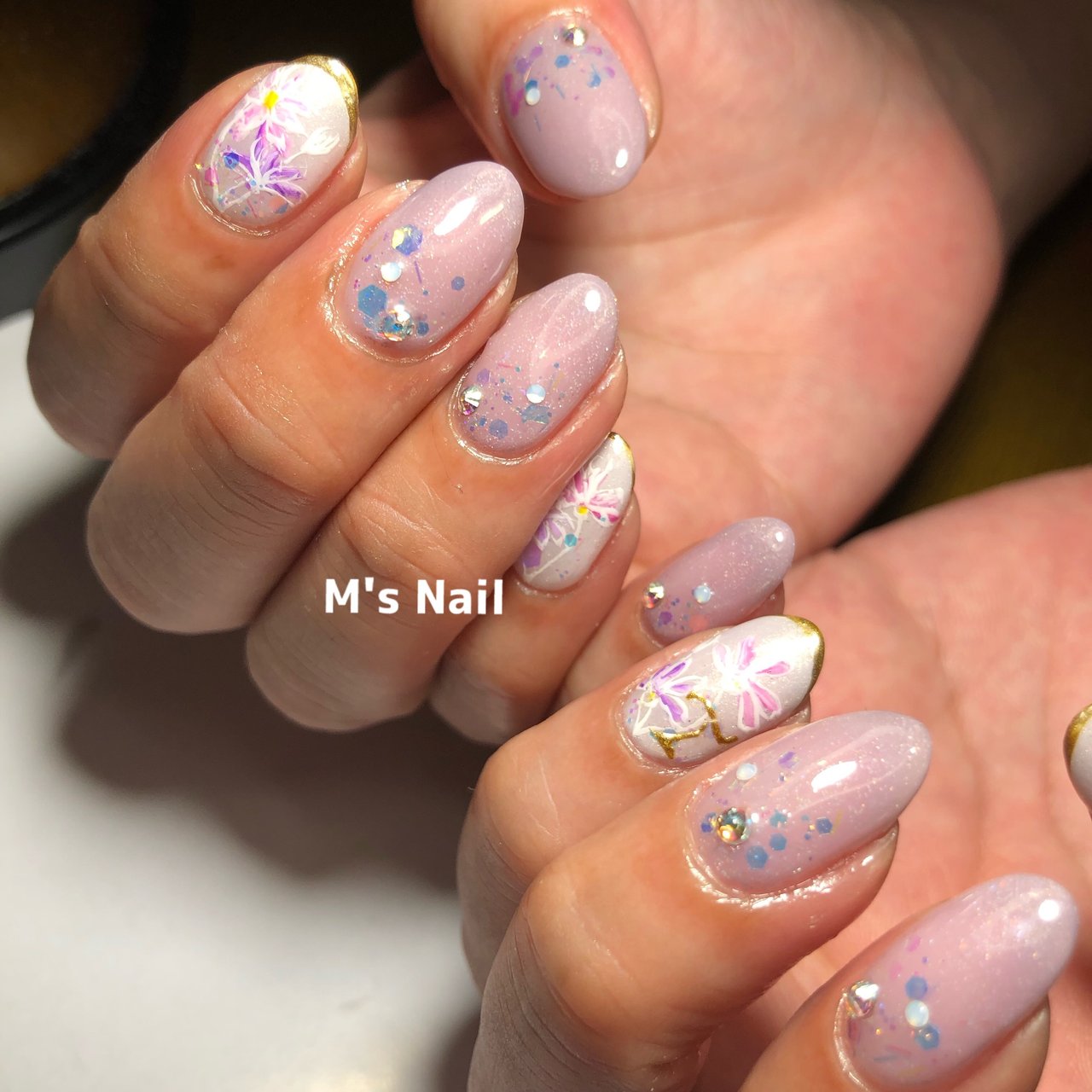 秋 オフィス パーティー デート ハンド M S Nail エムズネイルのネイルデザイン No ネイルブック