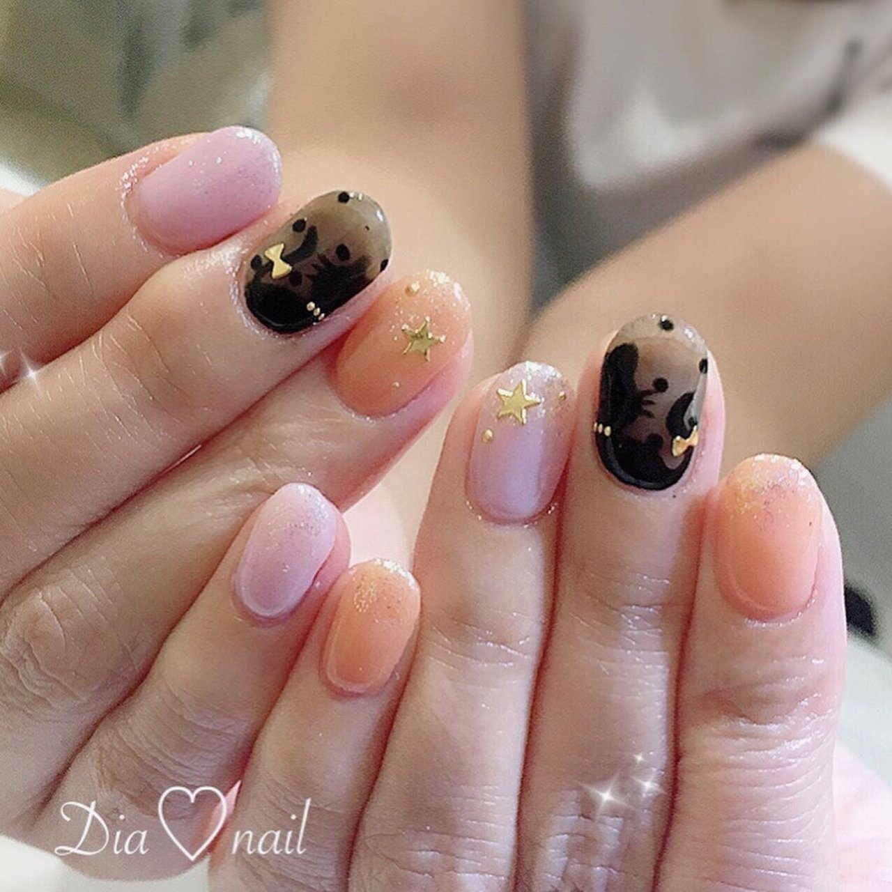 秋 冬 ハロウィン パーティー ハンド 自宅サロンdia Nailのネイルデザイン No ネイルブック