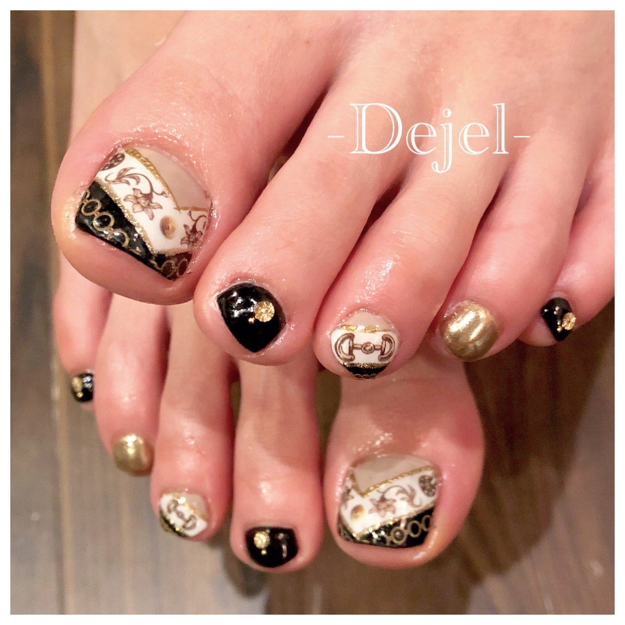 秋 旅行 リゾート パーティー フット Nail Salon Dejel ディジェールのネイルデザイン No ネイルブック