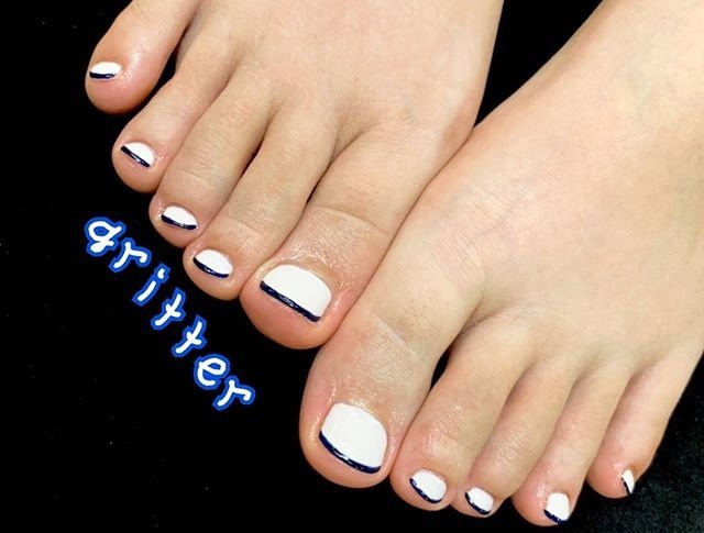 フット お客様 K Sart Glitterのネイルデザイン No 4700556 ネイル