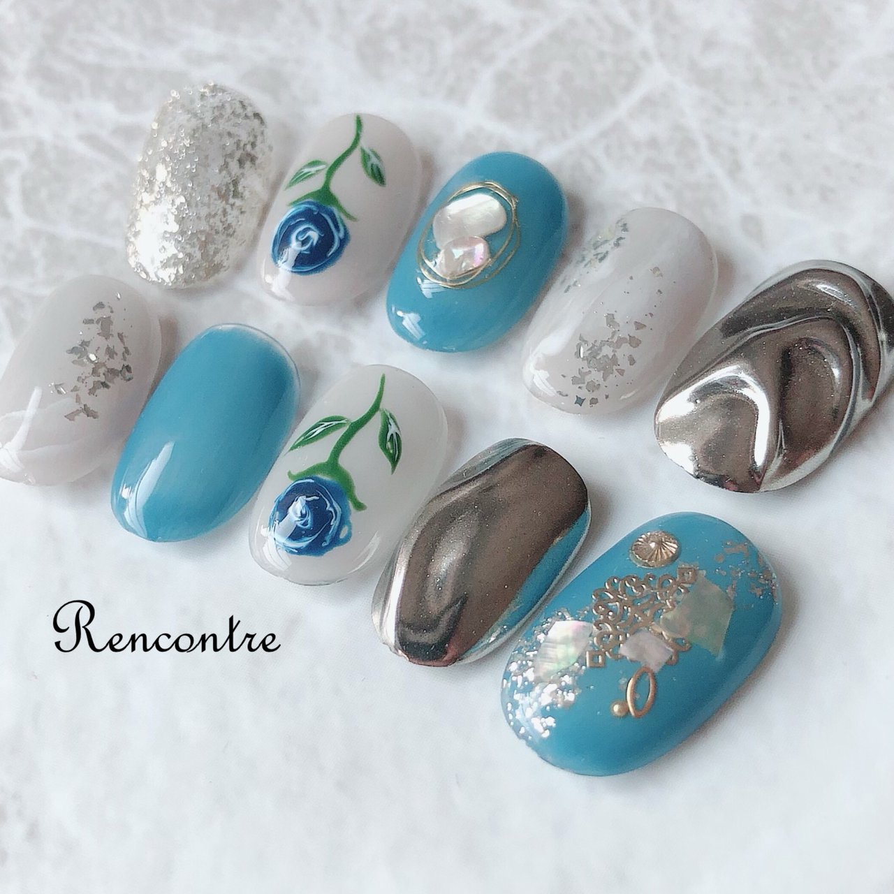 オールシーズン/成人式/ブライダル/ハンド/フラワー - nail shop  