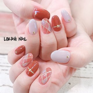 グレー テラコッタのネイルデザイン 4ページ目 ネイルブック